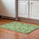 Premium Machine Washable Prisco Green Rug