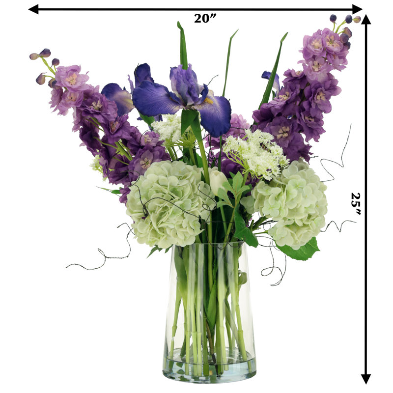 Large Garden Flower Bouquet - 25 Inches
