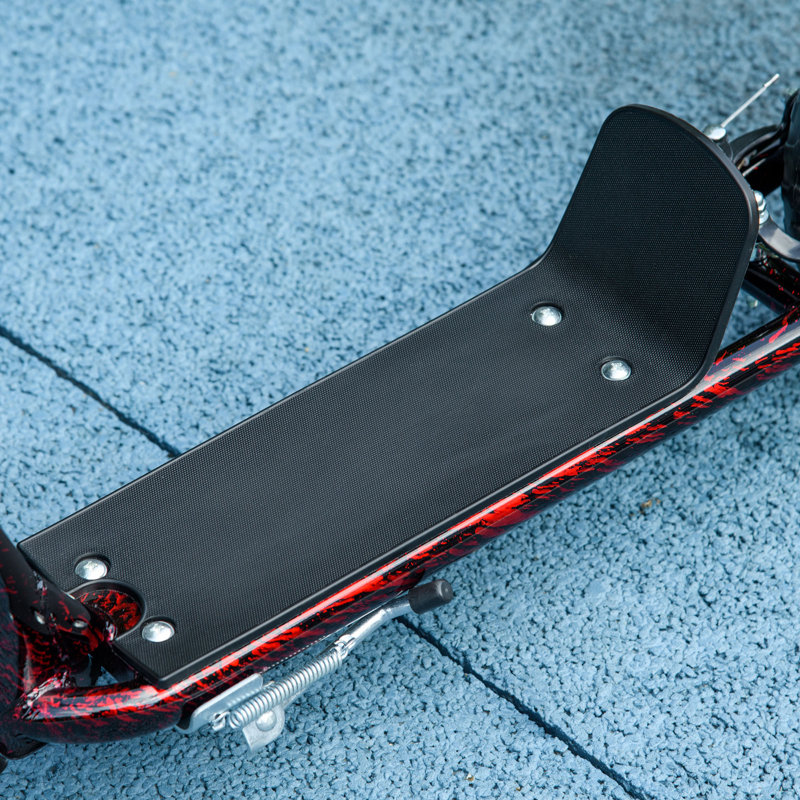 AIYAPLAY Kids Scooter Big Wheel Kick Scooter for Kids 6-12 Years Old, Red