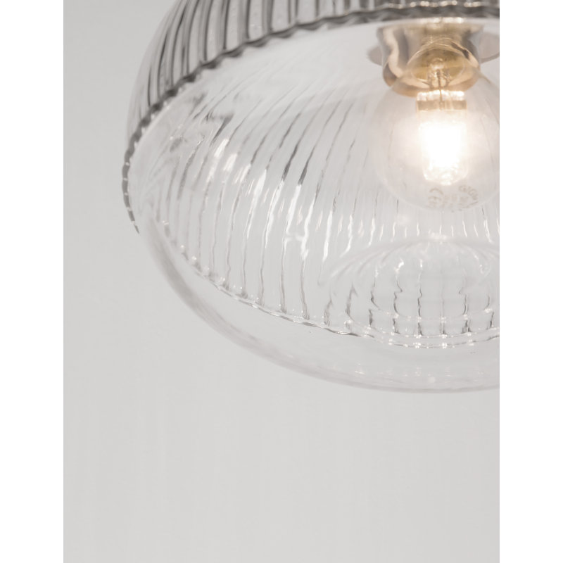 1 - Light Satin Gold Single Pendant