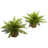 Ruffle Fern Bush with Burlap Base Artificial Plant