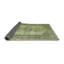 Tapis zone verte claire contemporaine-512938366