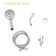 Adjustable Shower Head 1.8 GPM GPM