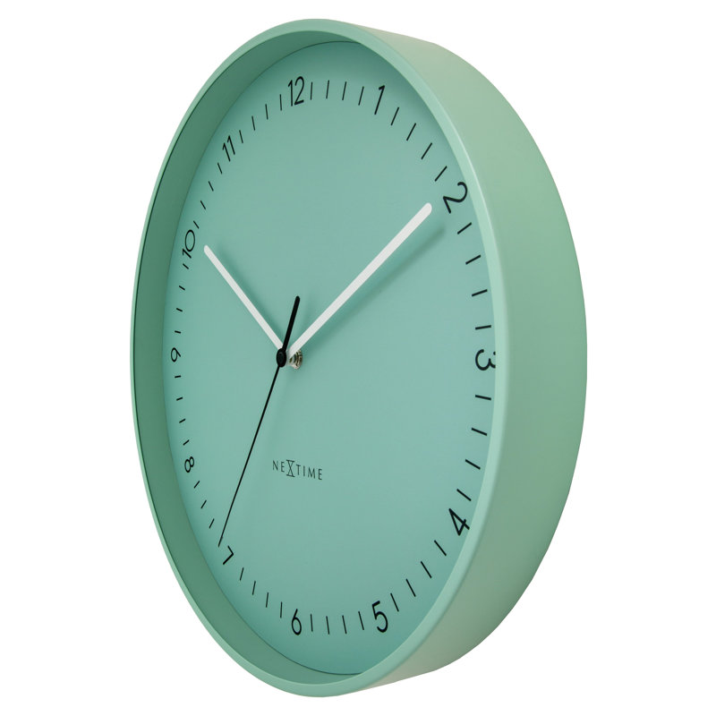 Citybeat Metal Wall Clock, Green