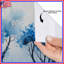 Rideaux de douche bleu aquarelle très long-1565329010