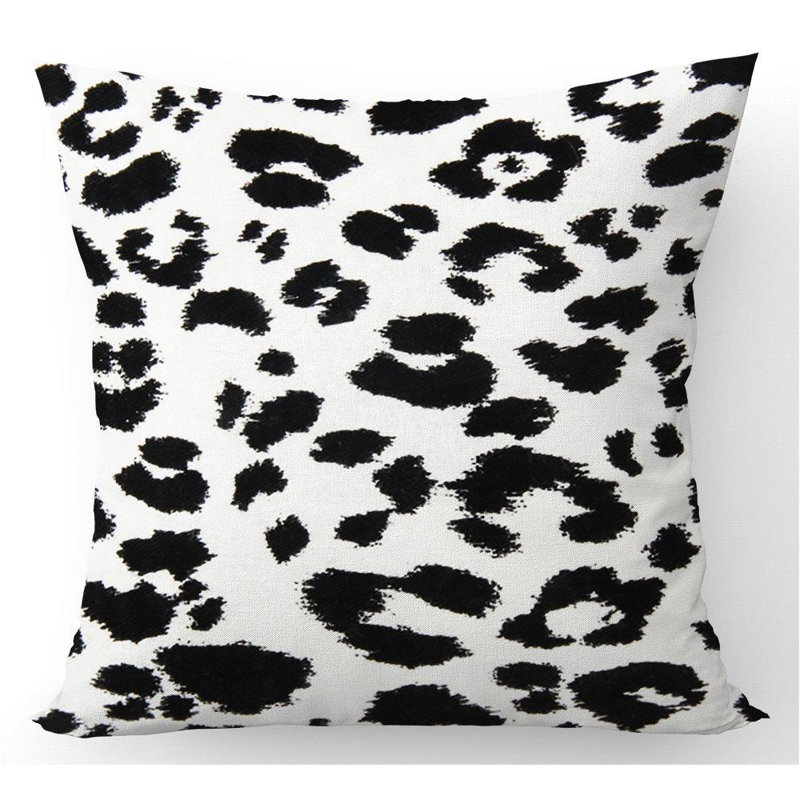 Stryker Leopard Print Animal Print Square Throw Cushion