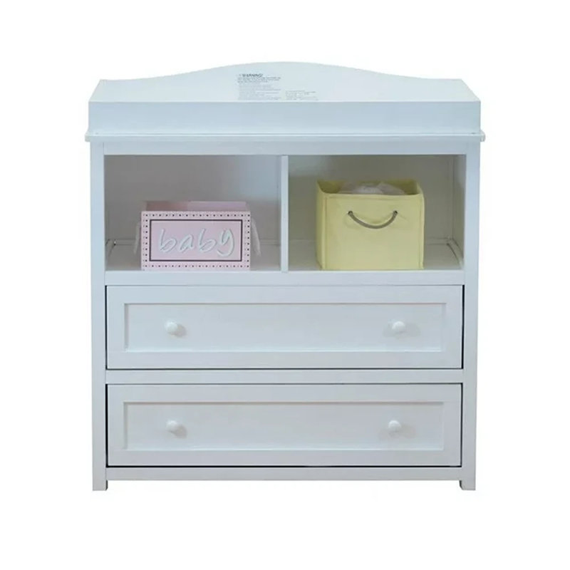 Commode à langer Ifeta, Blanc