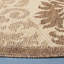 Tapis intérieur / extérieur naturel / brun Arneshia-135530005
