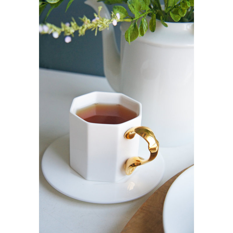 Cutlery Bone China Coffee Mug