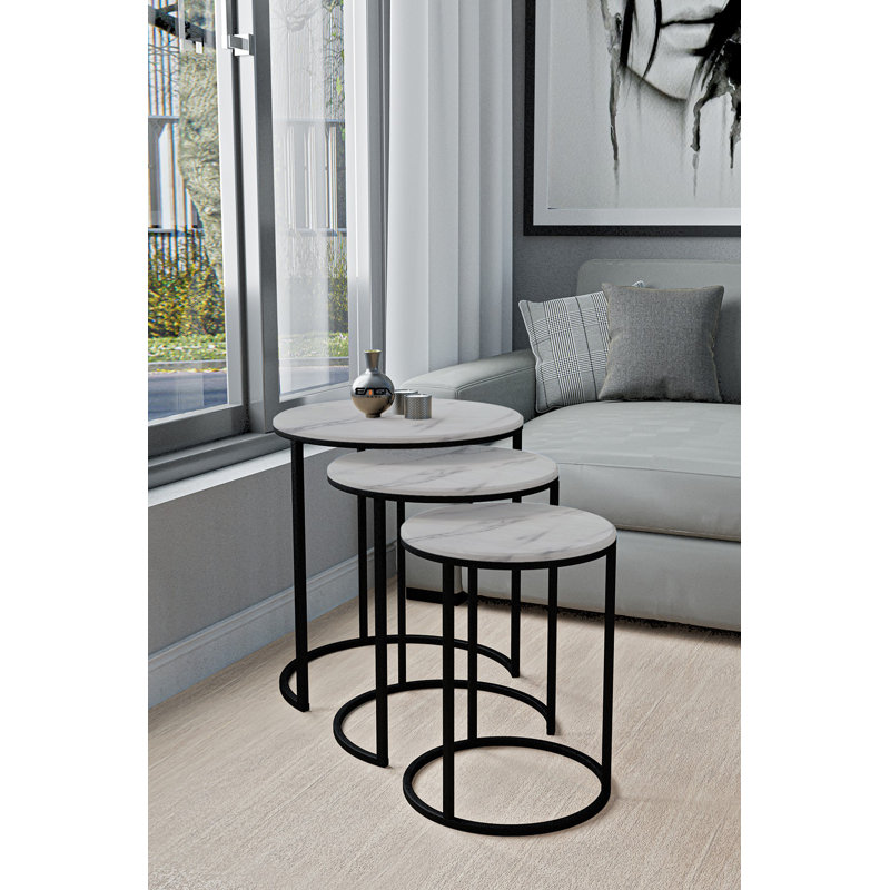 Angeluis Coffee Table, Marble