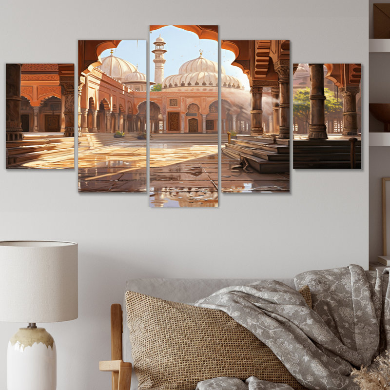Reze - Impression sur toile - 5 panneaux