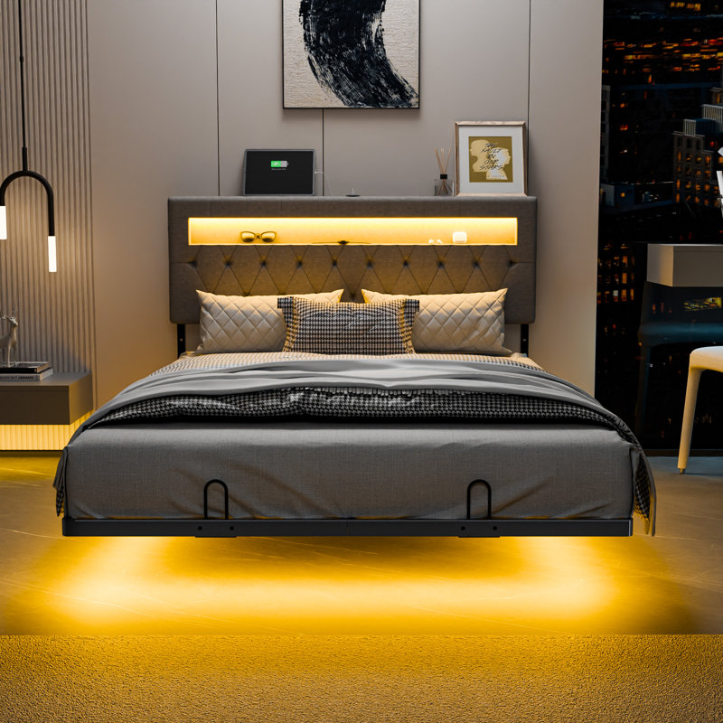 Metal Bed, Double (4'6)