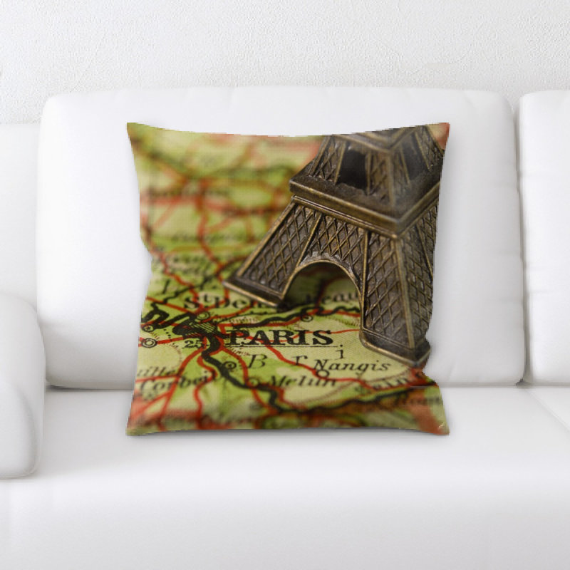 Microsuede Throw Pillow