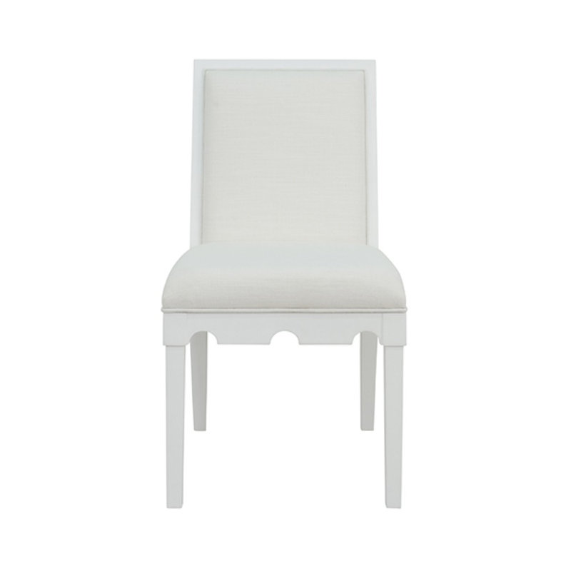 Lanister Upholstered Dining Chair, White