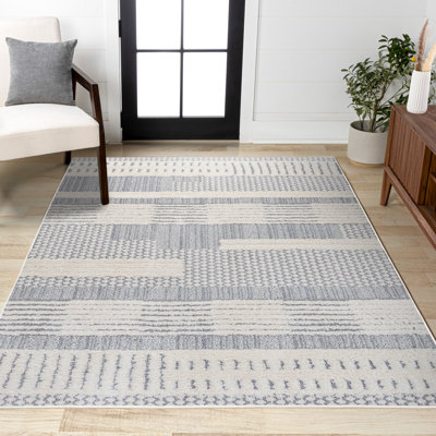 Tapis crème / gris Kellum
