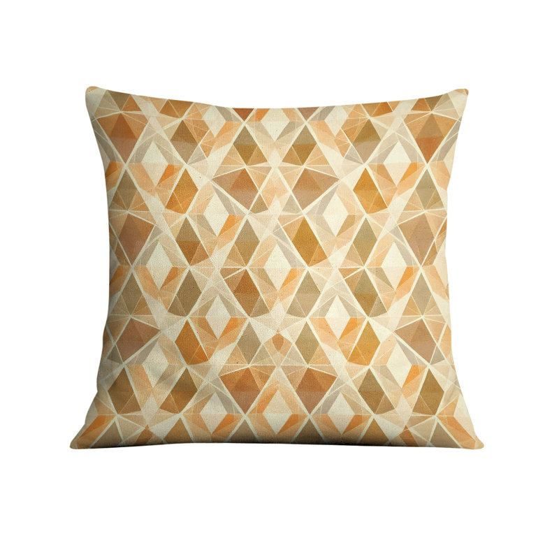 Coussin décoratif, Housse de coussin seulement - sans coussin, H 16 po x l 16 po