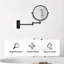 Miroir de salle de bain grossissant Luft-86883996