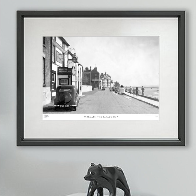 Parkgate, The Parade 1939 - Single Picture Frame Print, 40cm H x 50cm W x 2.3cm D