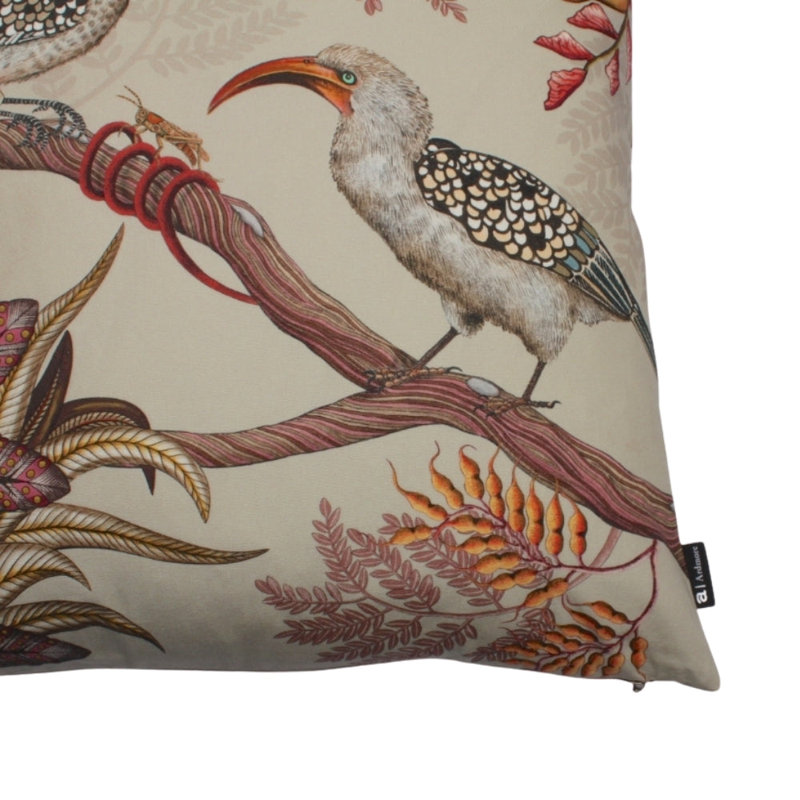 Hornbill Garden - Cotton - Stone