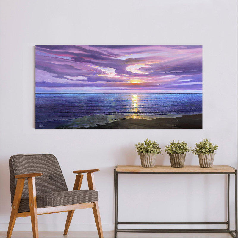 Sunset Dream by Adriano Galasso - Wrapped Canvas Print, 35 cm H x 70 cm W