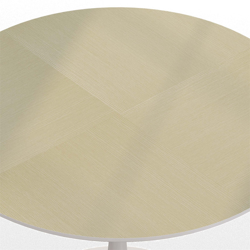 Table de salle à manger, Bois, Blanc, 29.33"H x 42.13"W x 42.13"L