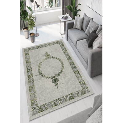 Premium Hall Carpet, 3.3 x 6.6 ft, Grey | 100% Polyester, 650 g/m² | Antibacterial, Non-Slip PVC Dot Underside | Machine Washable, Eco-Friendly, 0.2 in Pile Height | Perfect for Entryway, Living Room & Bedroom