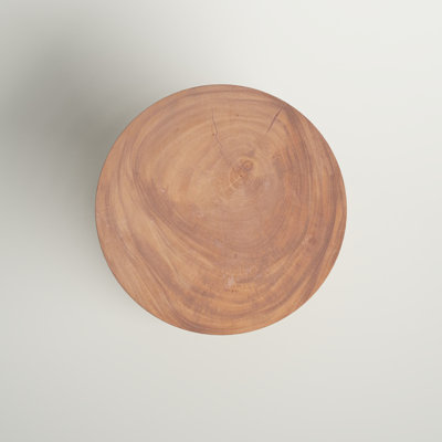 Lottie Solid Wood Top End Table