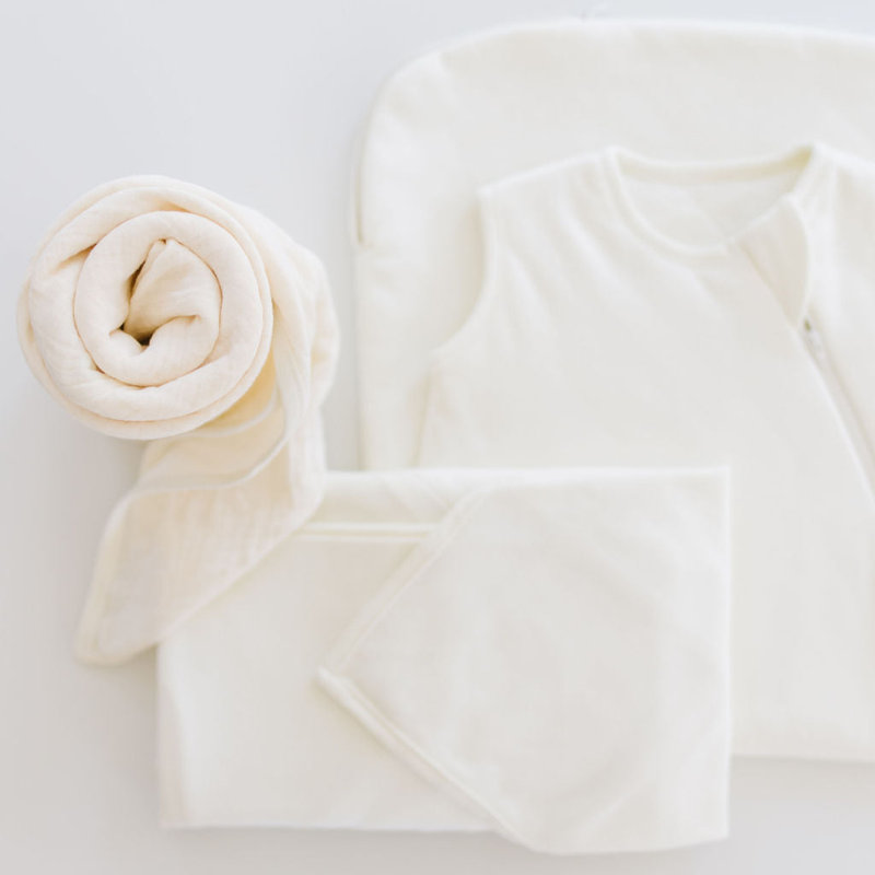 Pre-folded Swaddle, Pearl