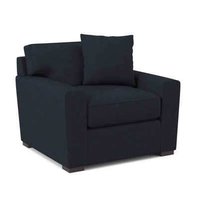 Fauteuil en polyester l 42 po Zinah