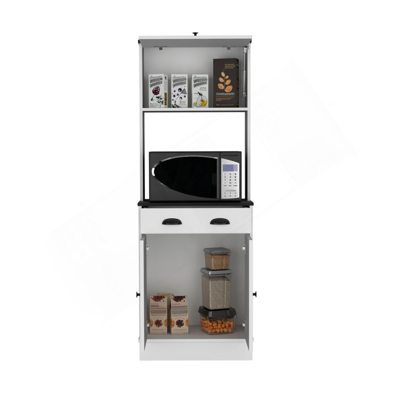 Garde-manger avec tiroir et 2 armoires Tampa, Multi-couleur
