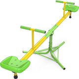 Kids Seesaw, Spinning Teeter Totter, 360 Degrees Rotating Kids Outdoor Playground Equipment for 3-10 Years Old Kids, Toddlers, Children