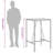 Vidaxl Outdoor Bar Table Brown And Black