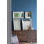 Miroir d'appoint carré vieilli, miroir mural encadré de style traditionnel pour salon, entrée, bureau, chambre à coucher, couloir-129787052