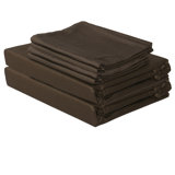 Egyptian Cotton Sateen Solid Colour Sheet Set