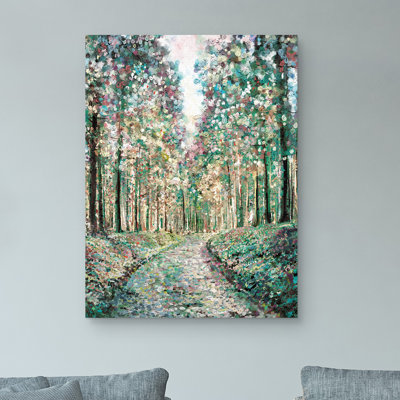 «Fantasy Forest», impression sur toile tendue