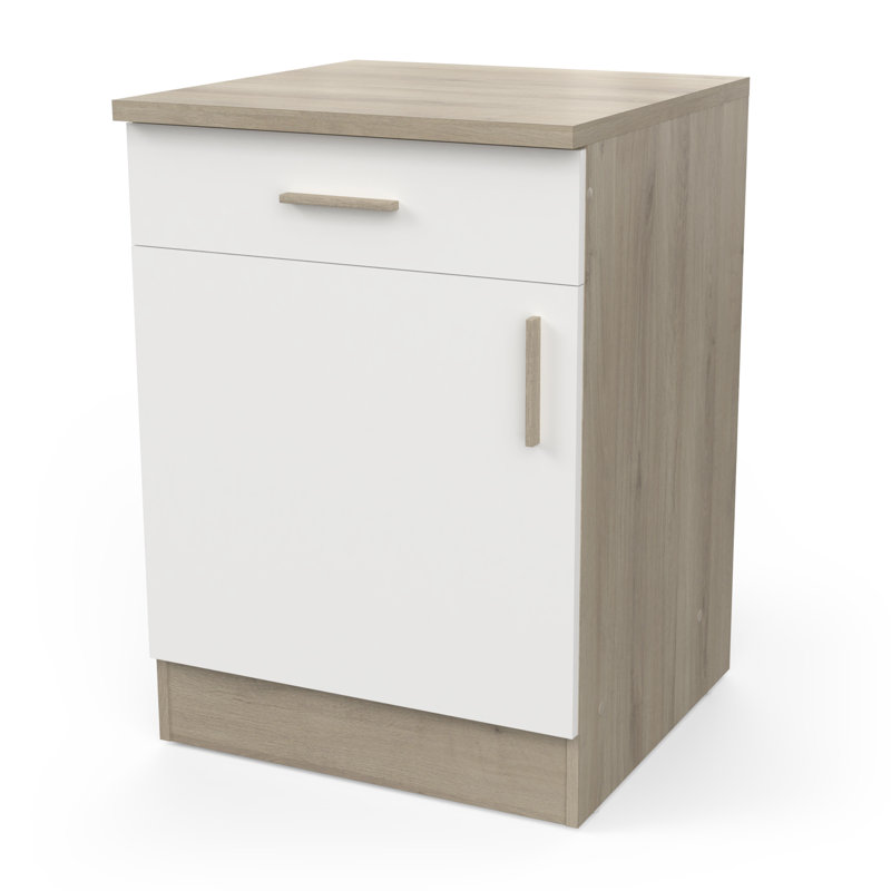 Origan Base Unit, White/Brown