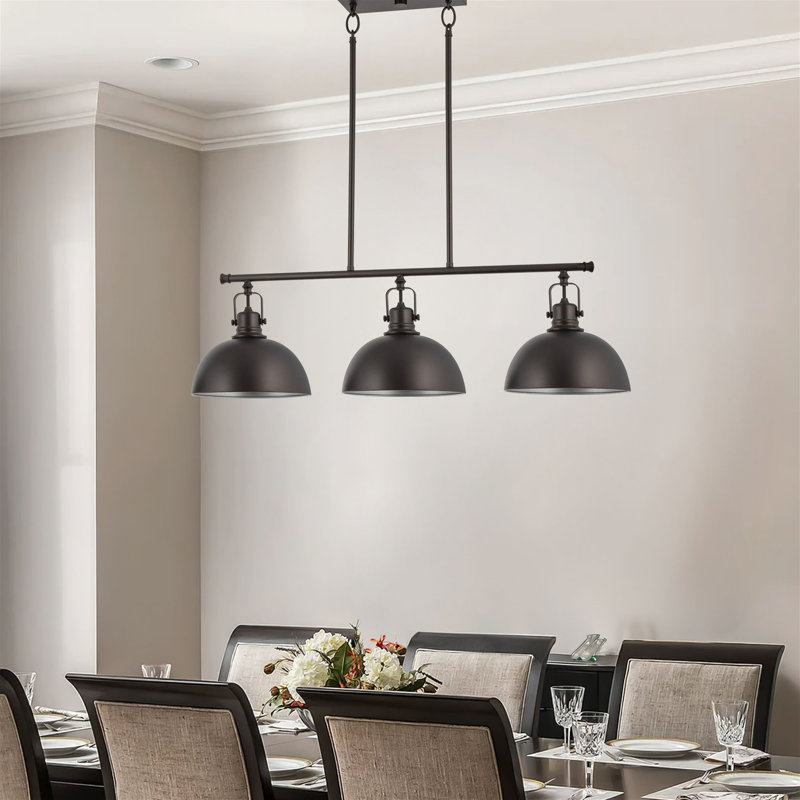 Tazewell 3 - Light Kitchen Island Pendant, Oil Rubbed Bronze