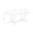 Natural Oak Finish Solid Wood Top Dining Table with Chairs with Lattice Back-2140477150-2138575255-2138575249