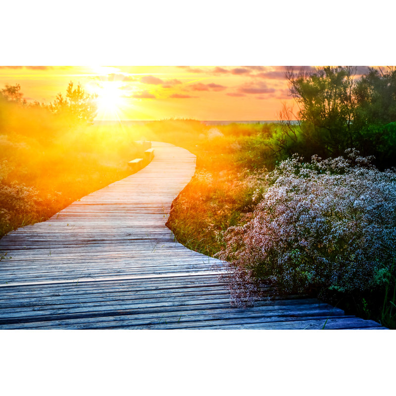 Sunrise / Sunset - photographie sur toile tendue, H 8 po x l 12 po