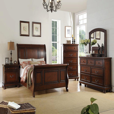 Commode de style traditionnel 1 pièce 3 petits tiroirs 4 grands tiroirs