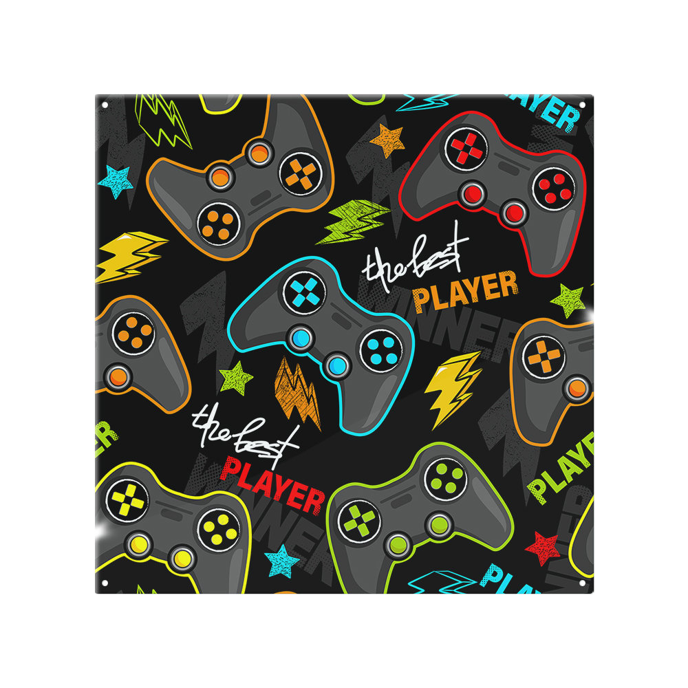 Joystick Game Splash Back