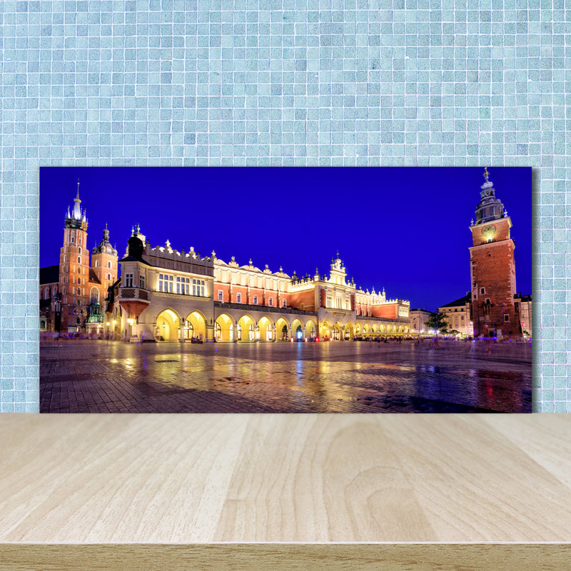 50cm W x 100cm L Glass Peel and Stick Panel