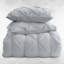 Ameha Bedding Premium Microfiber Pintuck Duvet Set with Matching Pillowcases -136922038-136922039