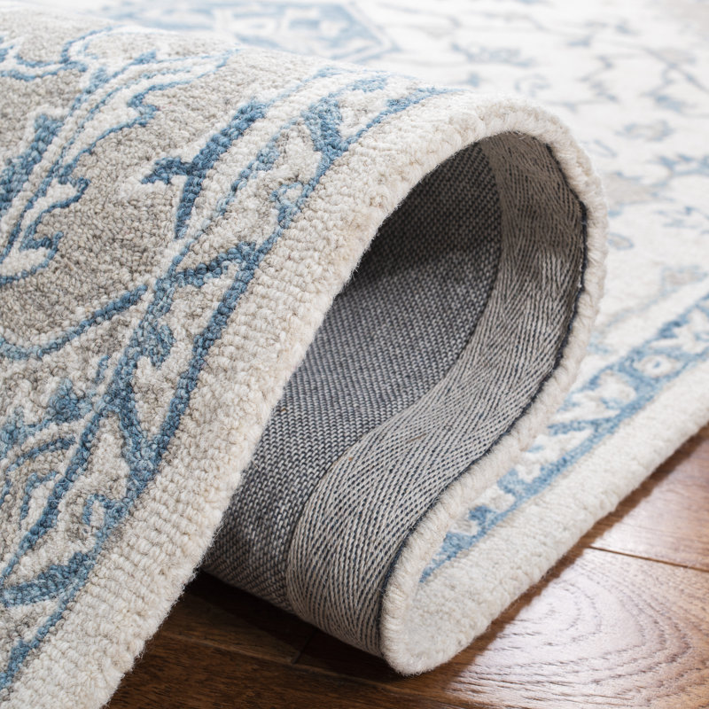 Micro-Loop Hand Tufted Wool And Cotton Oriental Rug, Runner 2'3" x 9'