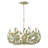 Maniteau 5 Light Champagne Green Tea Chandelier-1342464427
