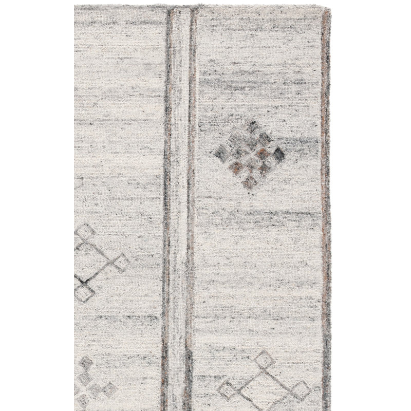 Jax Hand Tufted Geometric Indoor Rug, Runner 2'3" x 9'