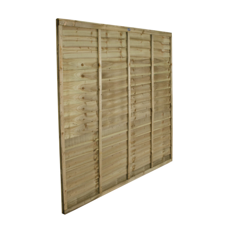 183.01 cm H x 183.01 cm W Fence Panels Fencing with 1
