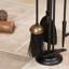 Iron Fireplace Tool Set
