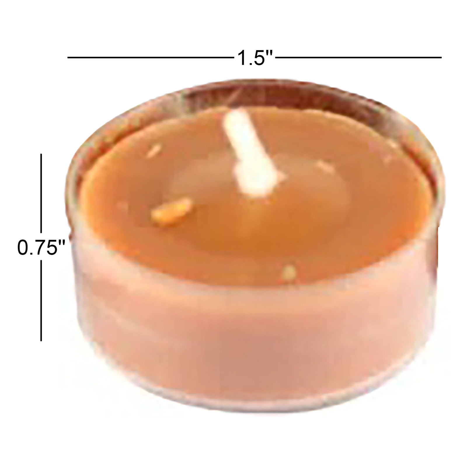 Oak Leaf Scented Tealight Candle Set