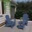 Chaise Adirondack pliante en PEHD pour l'extérieur-589978314